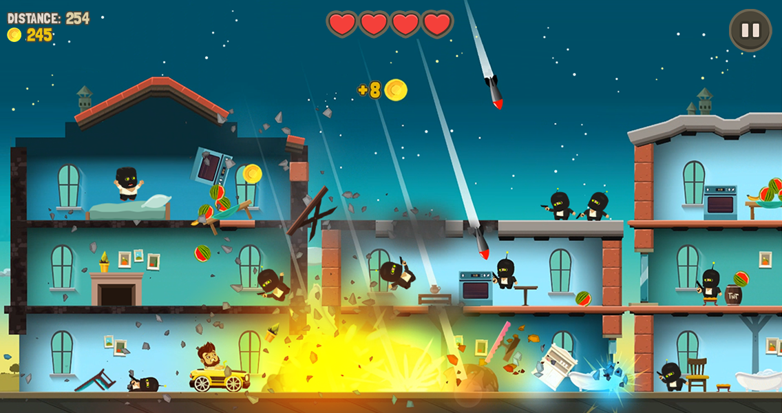 Aliens Drive Me Crazy Game Screenshot