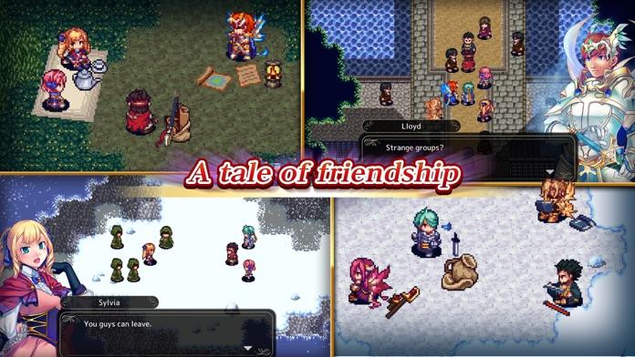 RPG Legend of the Tetrarchs Game Screenshot
