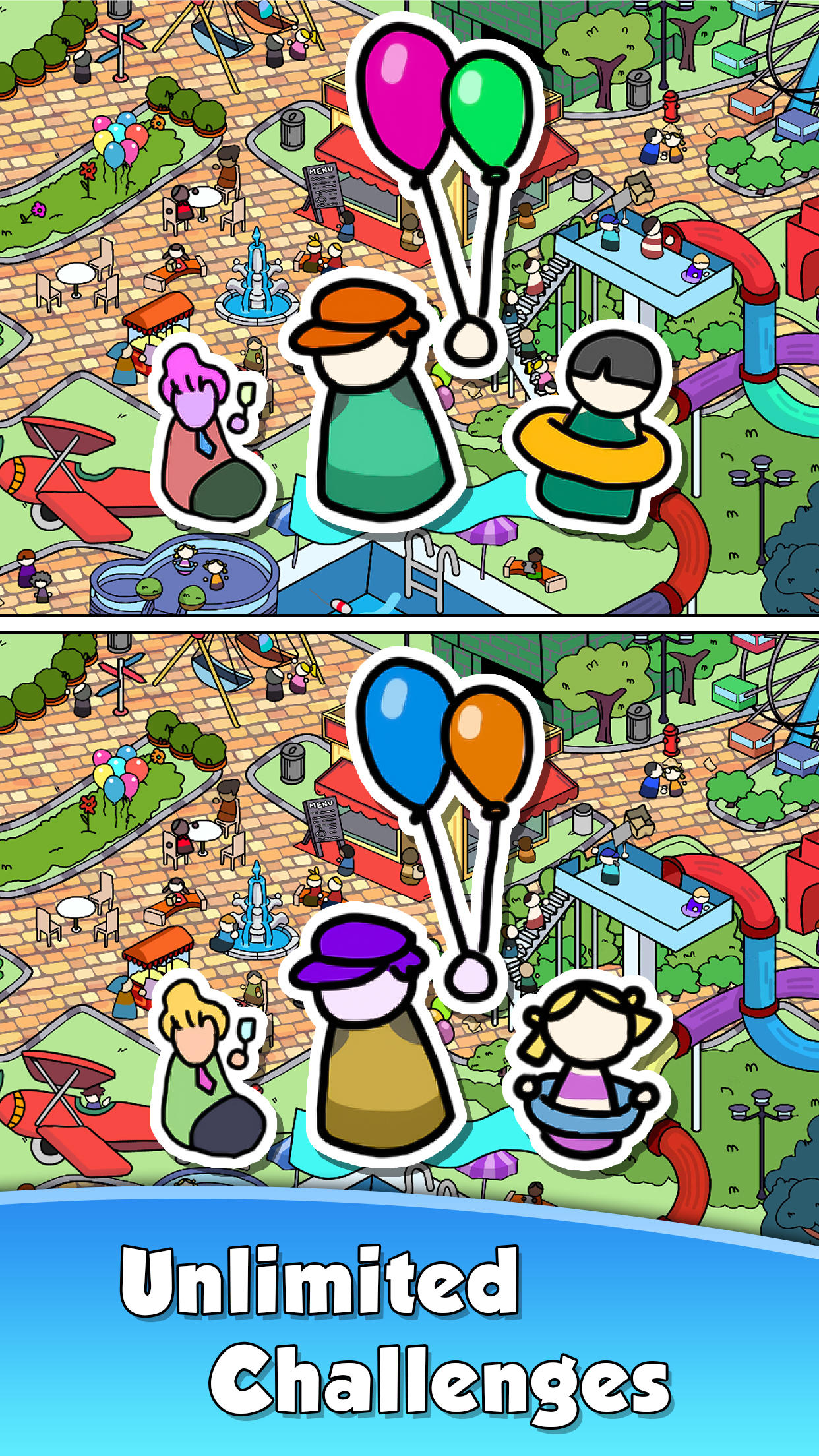 Spot The Differences: Find It! Game Screenshot