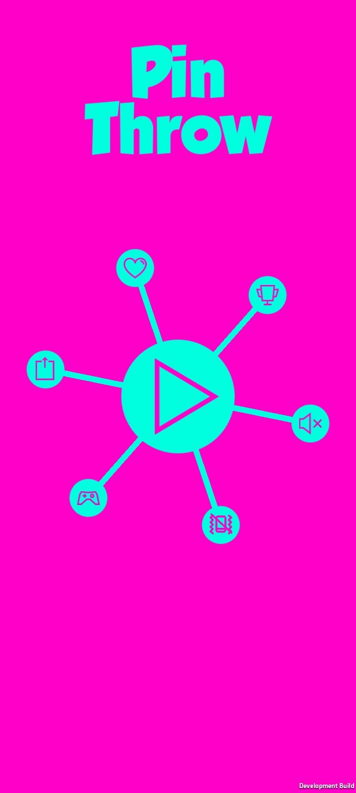 Pin Throw - Circle of Pull Pin Game Screenshot