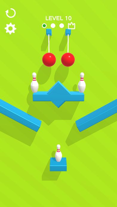 Rope Bowling screenshot game