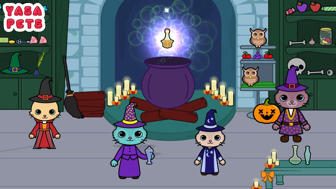 Screenshot of Yasa Pets Halloween
