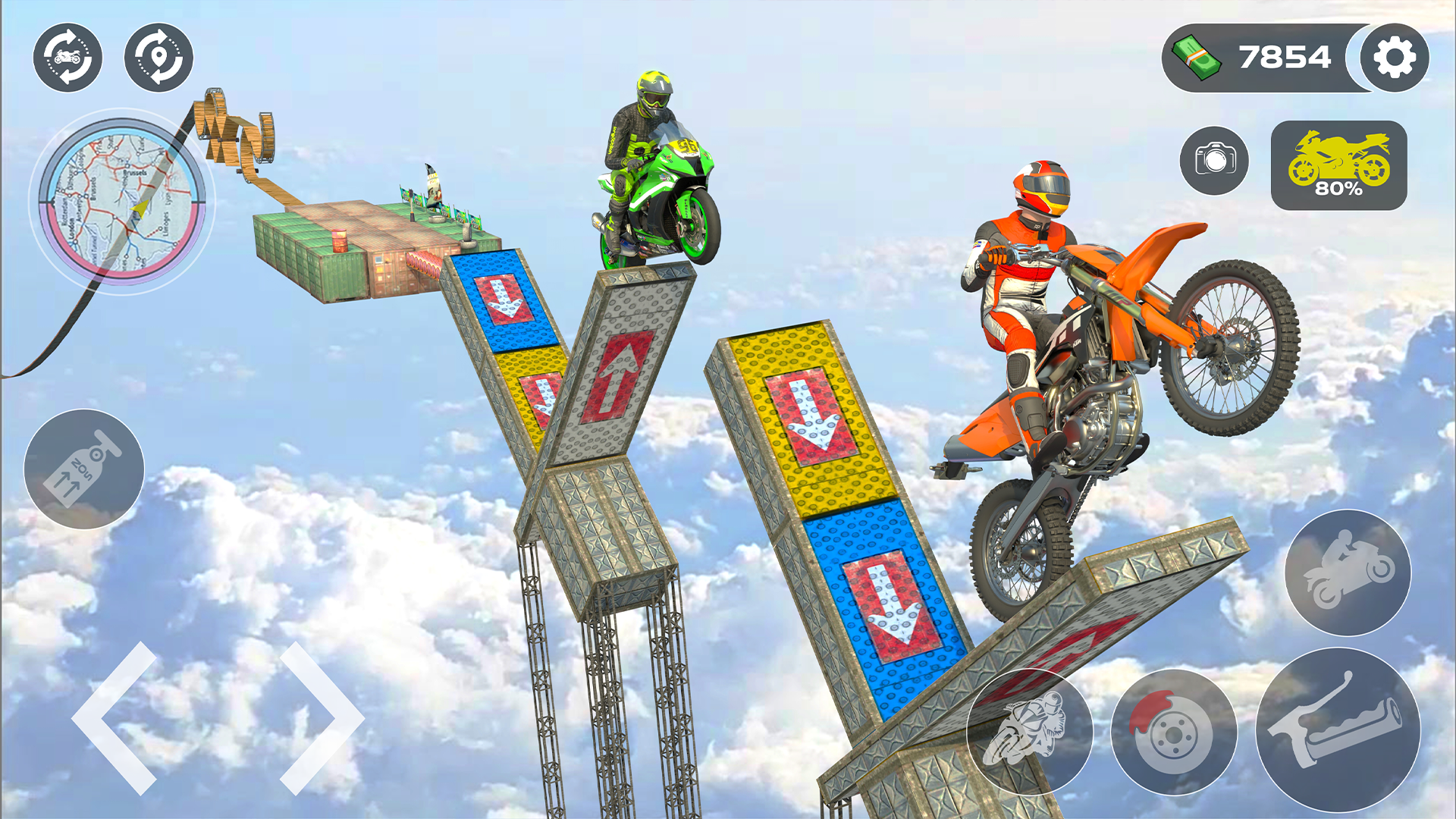 GT Bike Stunt Bike Racing Game Game Screenshot