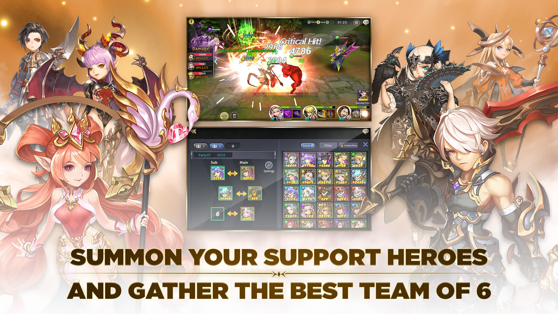 Soul Seeker Knights: Crypto Game Screenshot