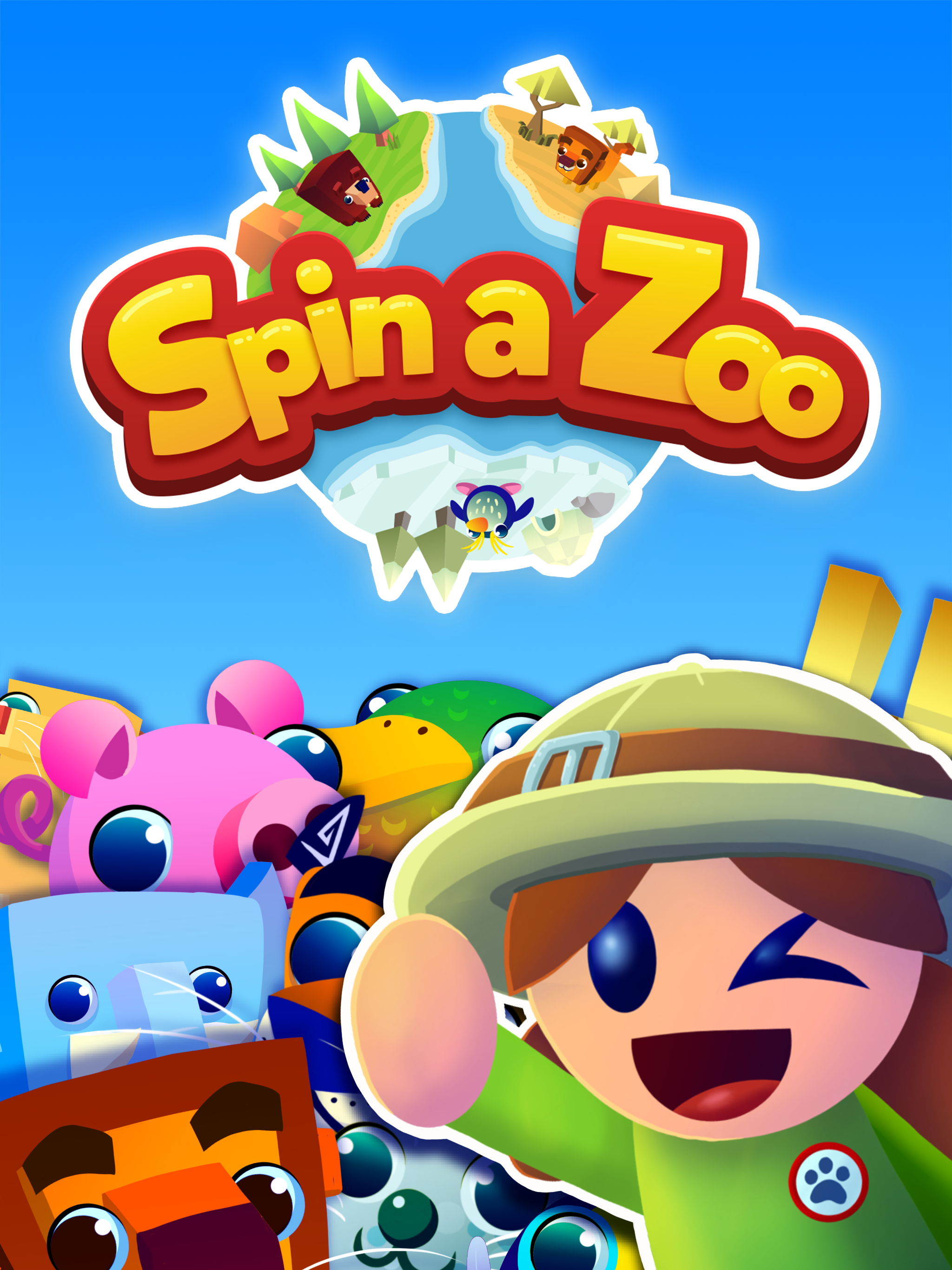 Spin a Zoo - Animal Rescue Game Screenshot