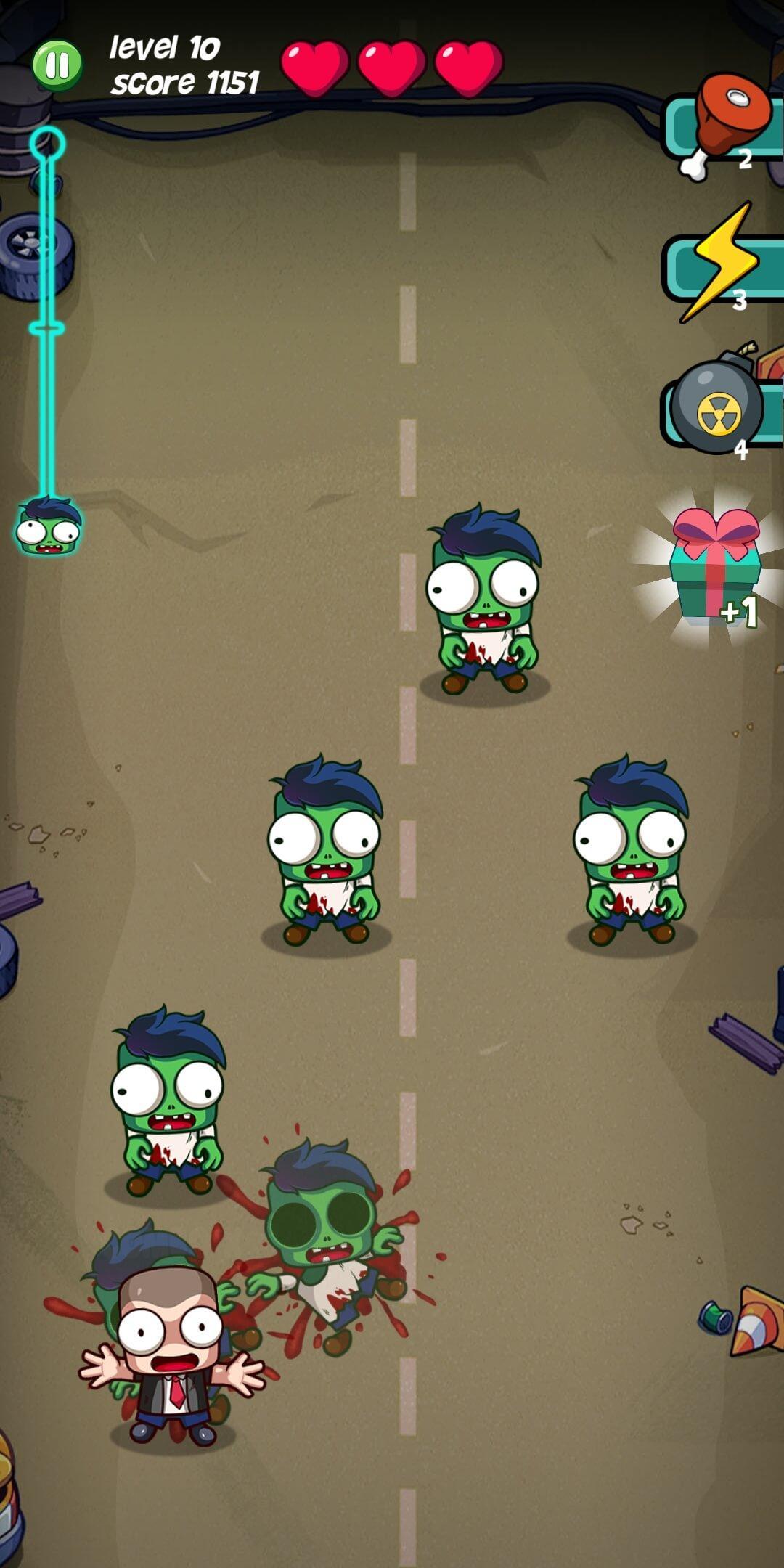 Zombie Smasher Game Screenshot