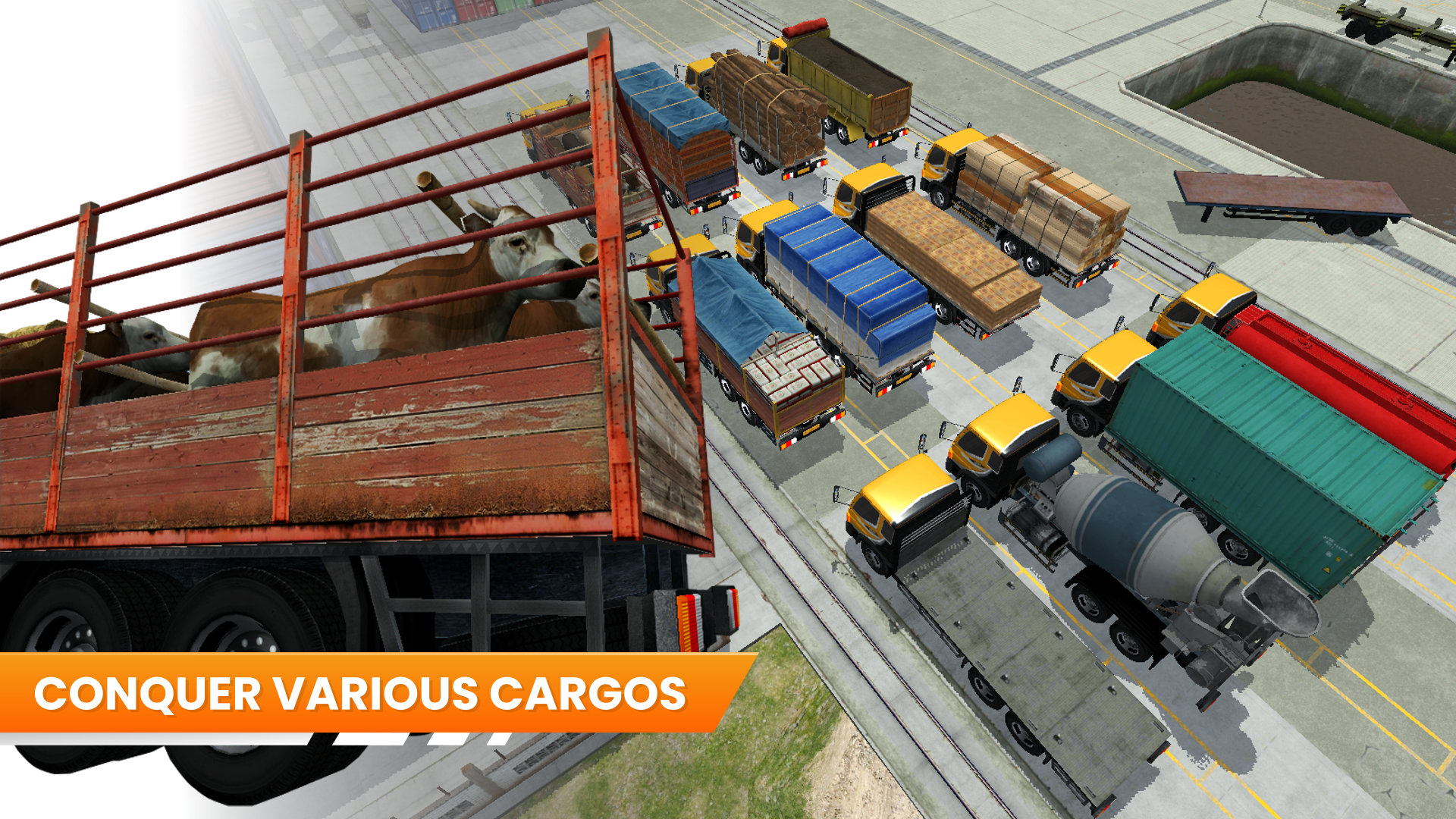 Truck Simulator Indonesia Game Screenshot