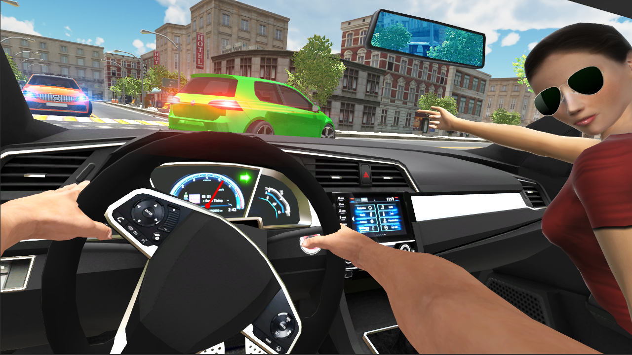 Screenshot 1 of Simulatore di auto civico 1.8