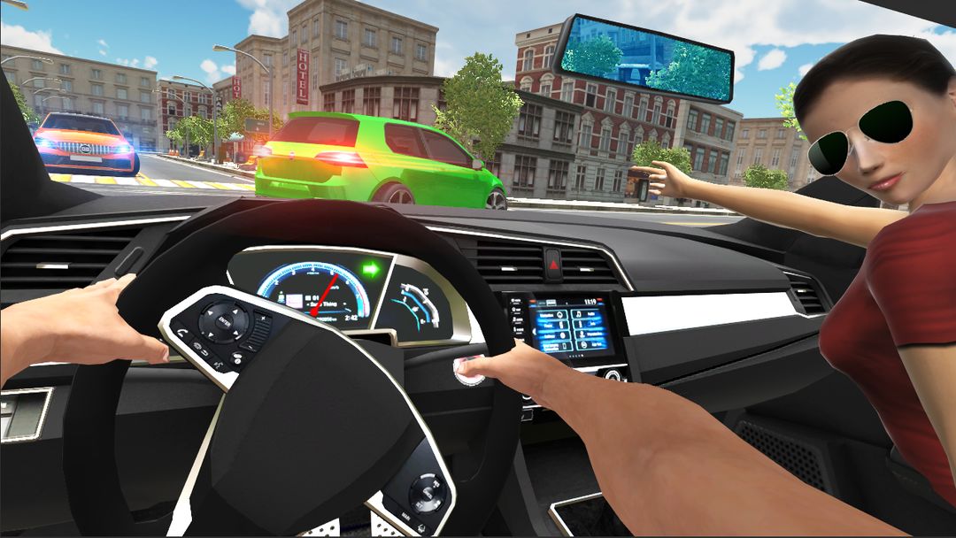 Car Simulator Civic screenshot game