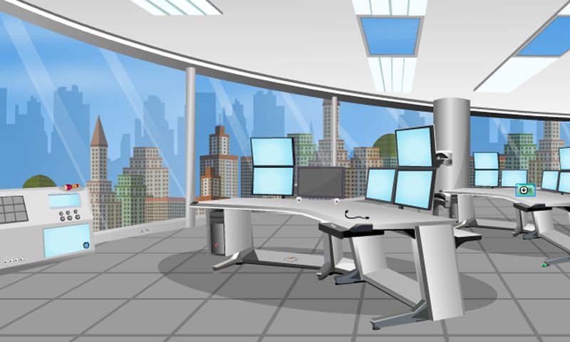 Mainframe Laboratory Escape screenshot game