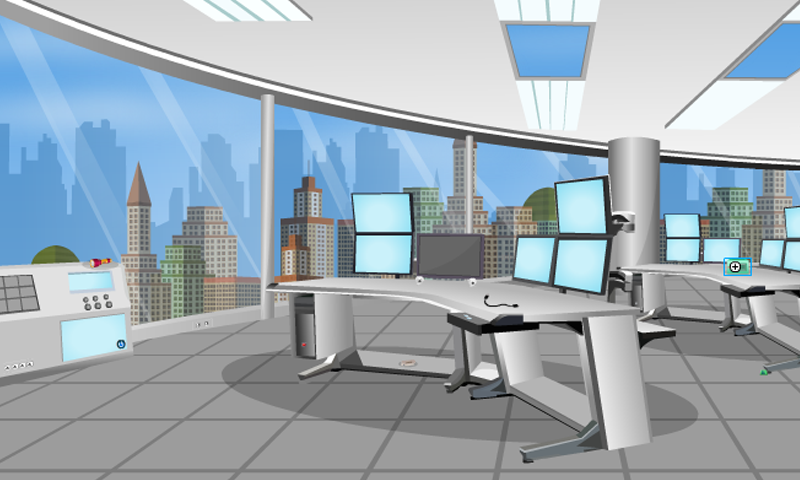 Mainframe Laboratory Escape Game Screenshot