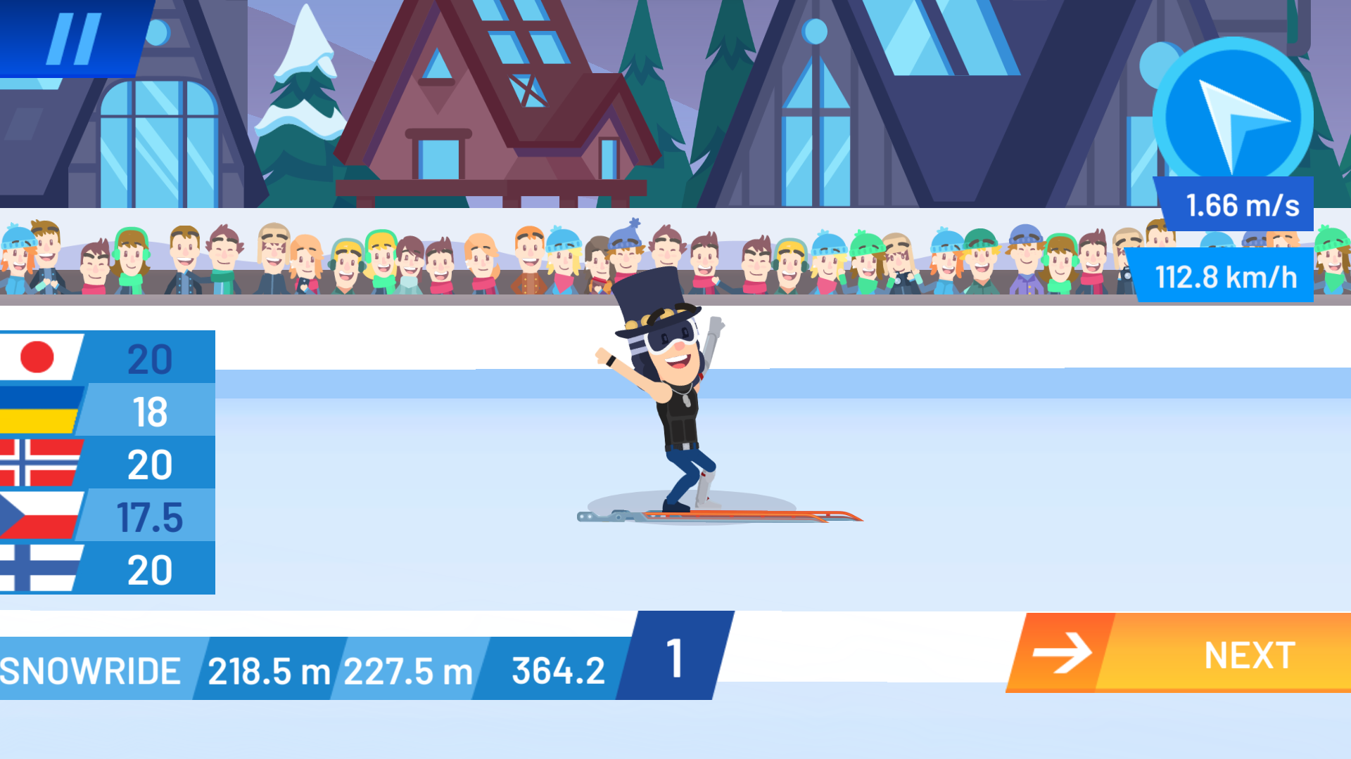 Ski Jump Challenge Game Screenshot
