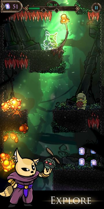 Screenshot 1 of Deeprealm Odyssey - jogo de aventura 0.3