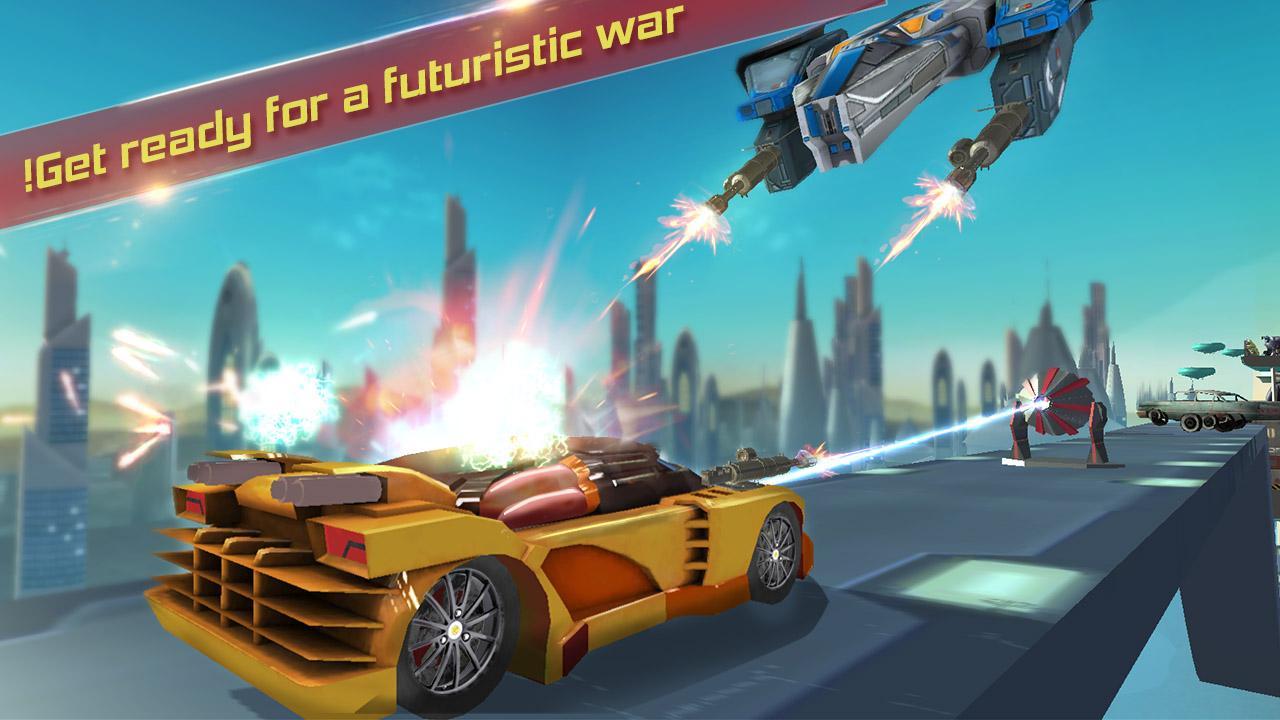 Car Shooting Game Rivals Rage Game Screenshot