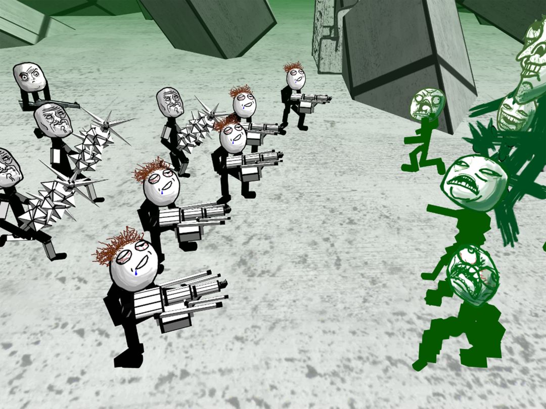 Zombie Meme Battle Simulator screenshot game