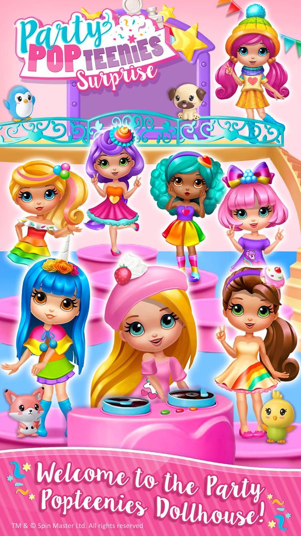 Party Popteenies Surprise - Rainbow Pop Fiesta遊戲截圖