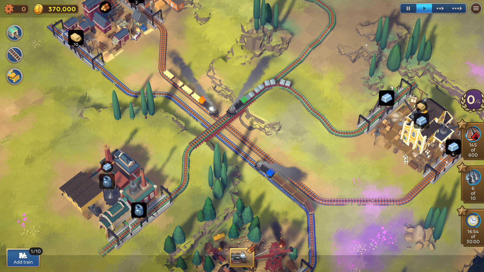 Screenshot of Train Valley World
