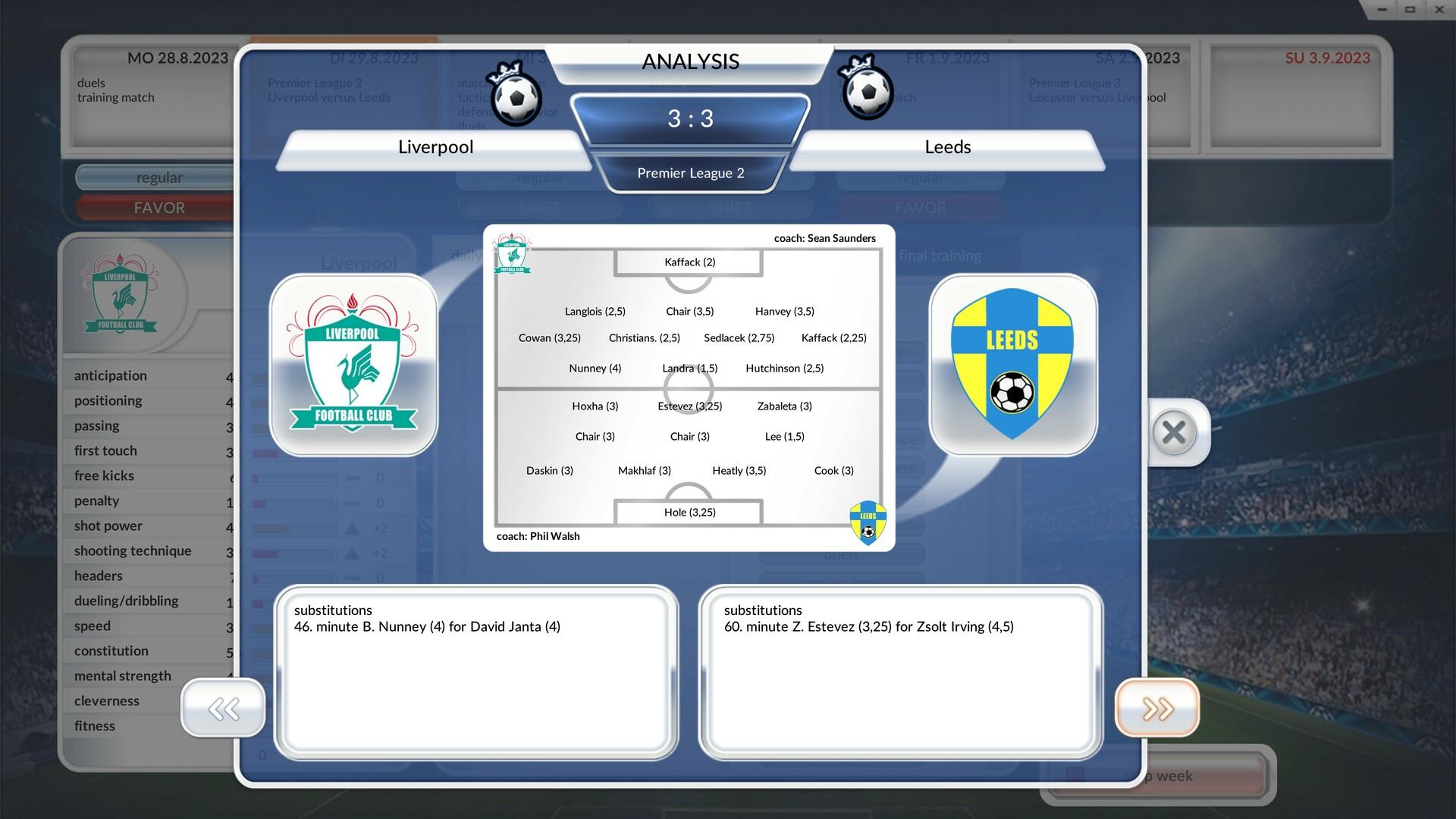 Screenshot of Goalgetter