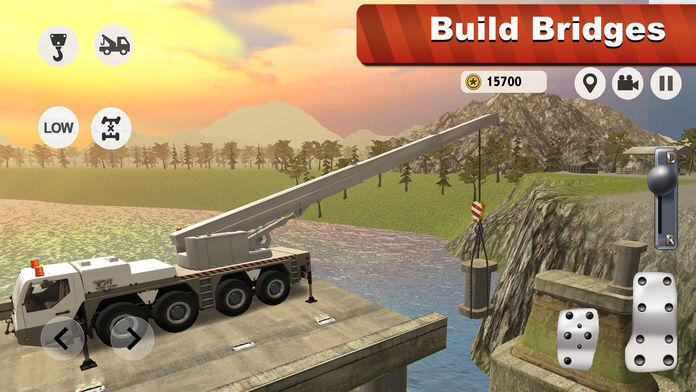 Bridge Crane Simulator 3D Full Game Screenshot