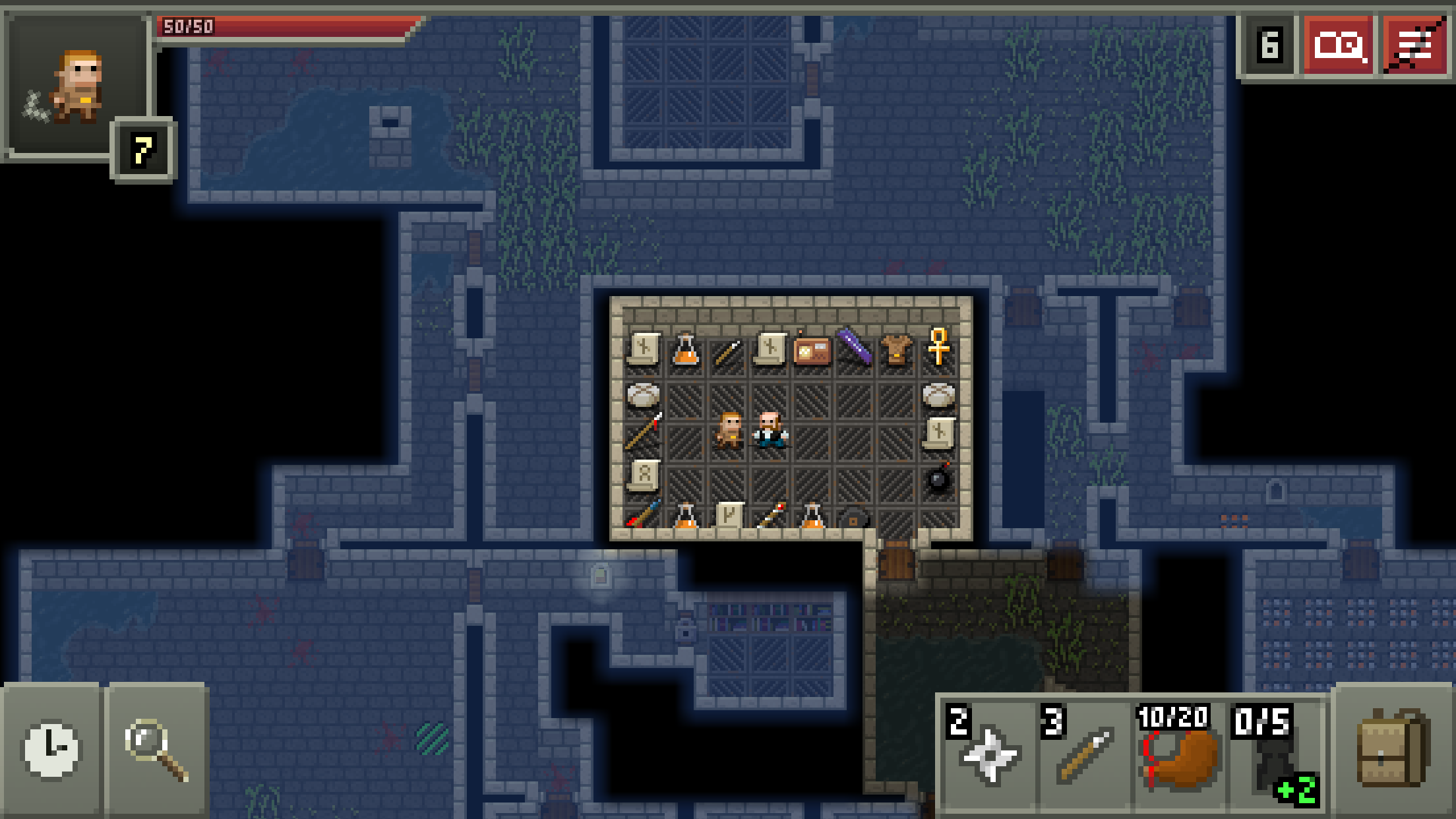 Screenshot of Shattered Pixel Dungeon
