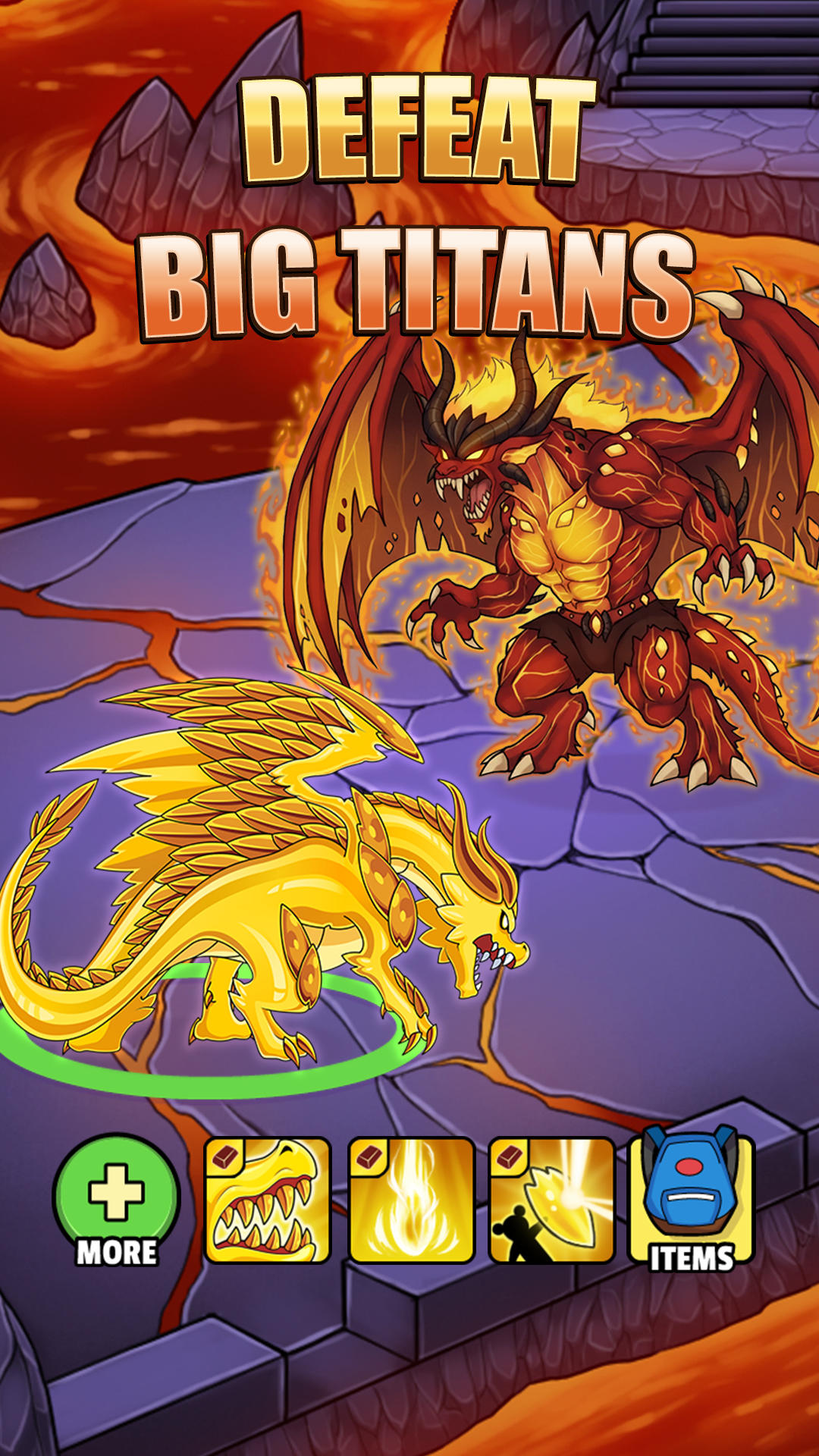 Dynamons World ภาพหน้าจอเกม