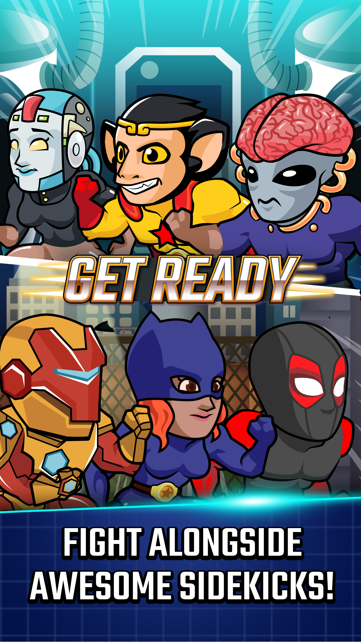 Super Hero League: Epic Combat Game Screenshot
