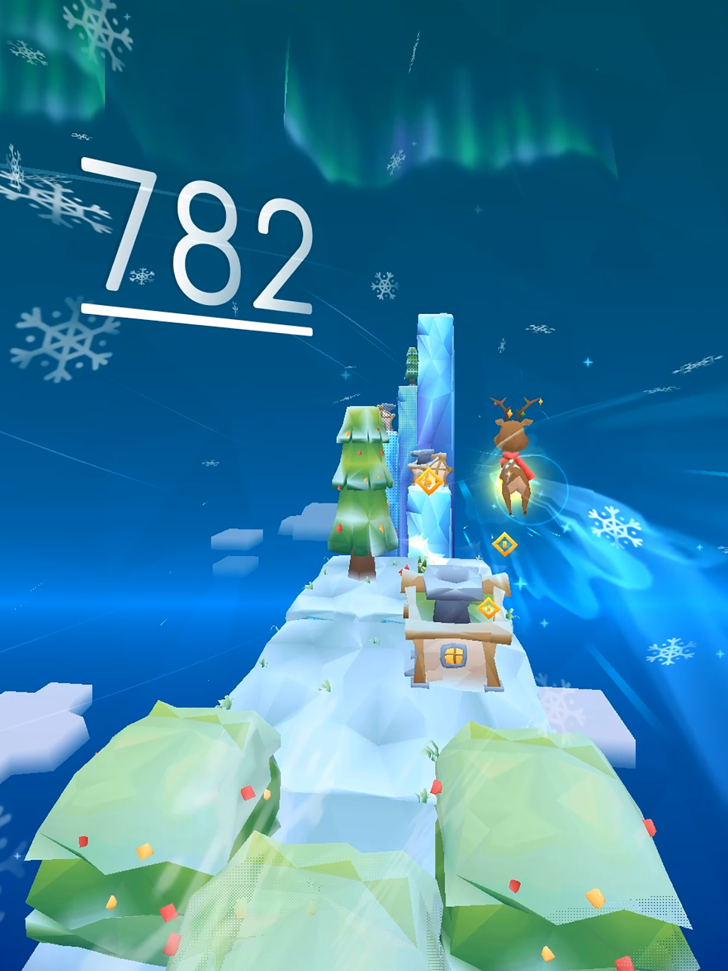 Sky Surfing Game Screenshot
