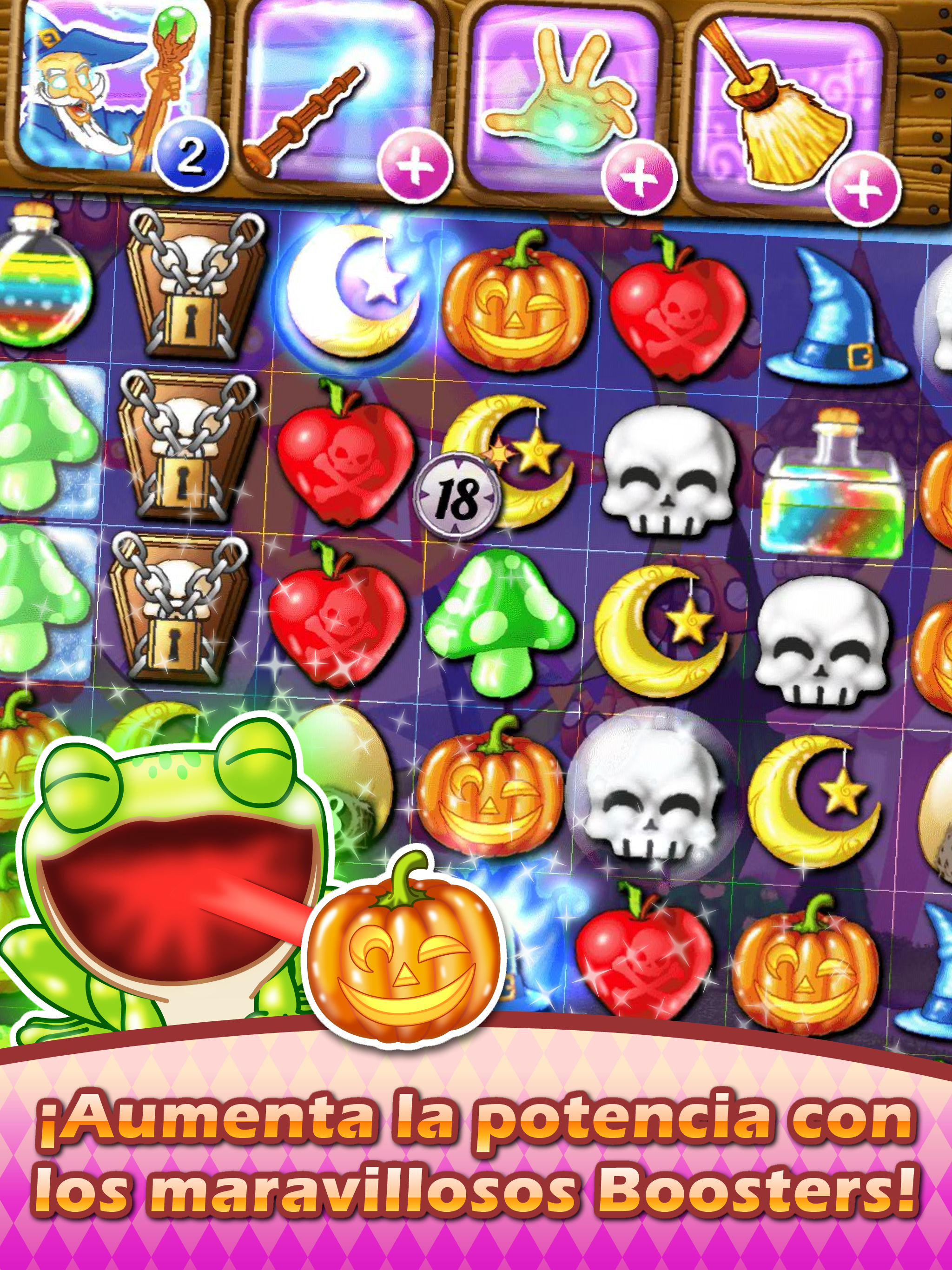 Captura de Pantalla del Juego Witch Puzzle - Juego Gratis