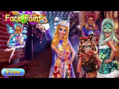 Скриншот видео Face Paint Party! Girls Salon