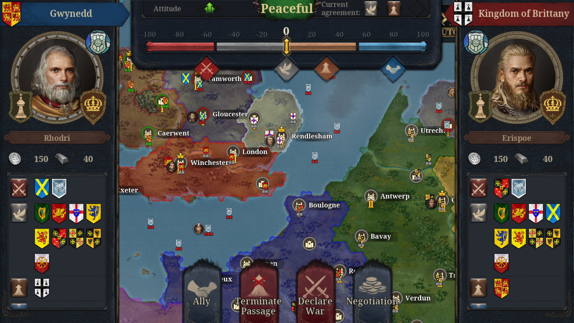 European War 7: Medieval  Game Screenshot