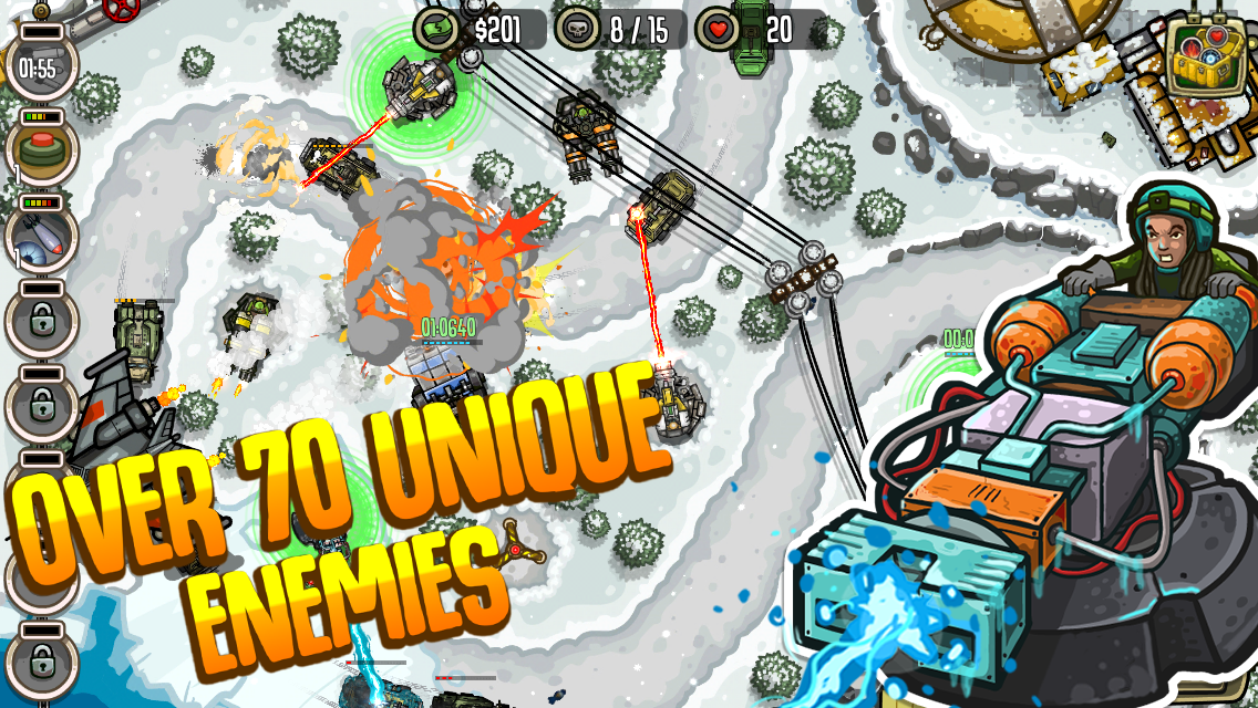 Modern Defense HD Game Screenshot
