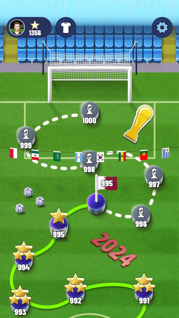 Screenshot of Soccer Superstar