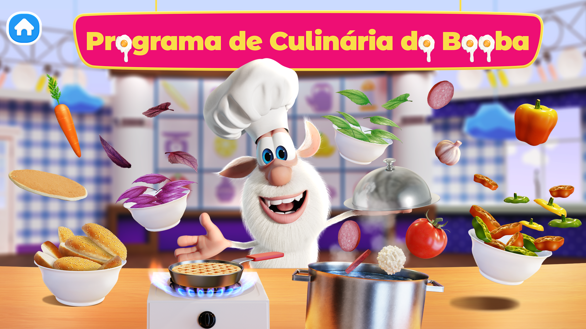 Captura de Tela do Jogo Cozinha Booba: Culinária Show!