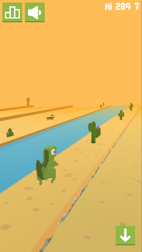 dinorun3d Game Screenshot