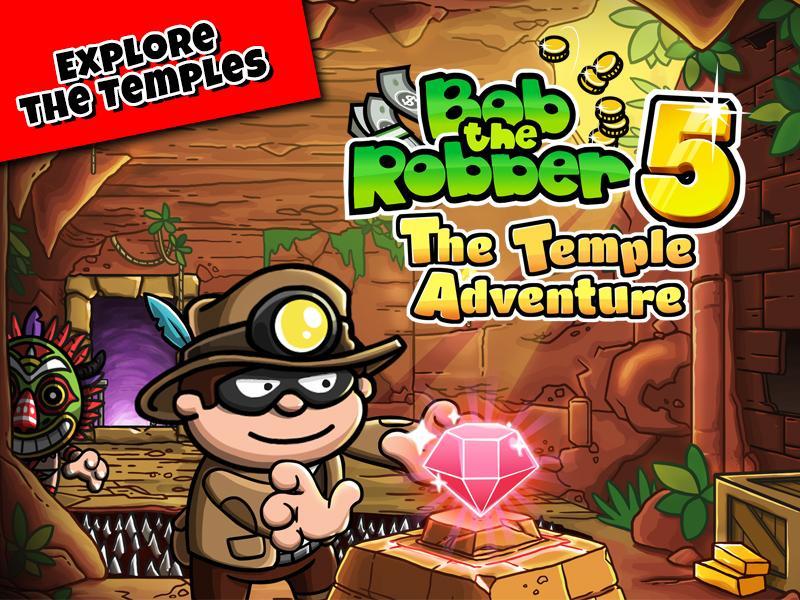 Bob The Robber 5: Temple Adventure遊戲截圖