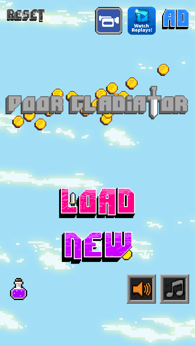 Poor Gladiator Game Screenshot