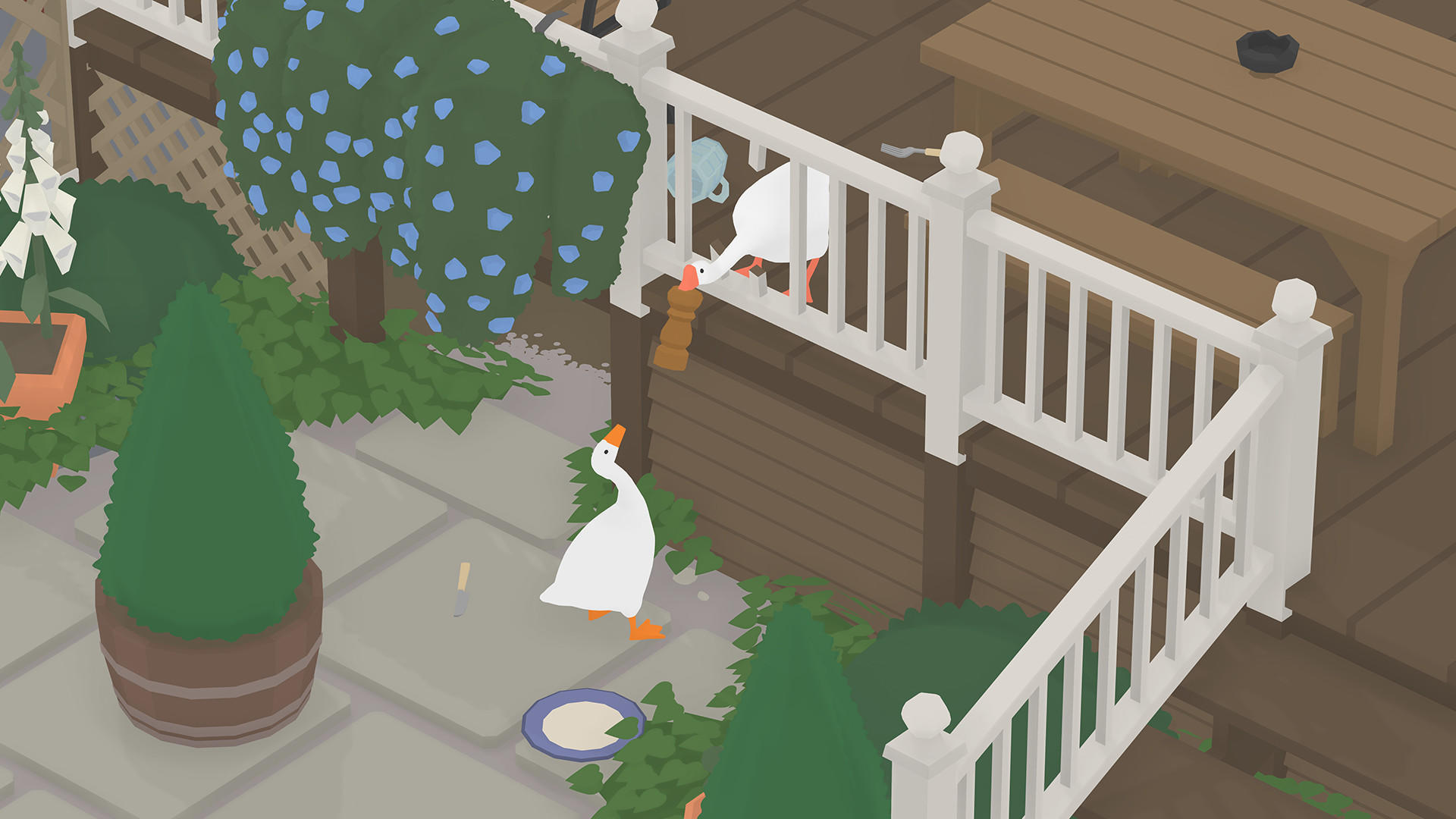 Screenshot of Untitled Goose Game (PS/PC/Xbox/NS)
