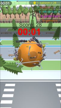 Roll Big Ball Game Screenshot