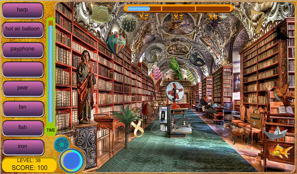 Screenshot 1 of Biblioteca de tiempo - Objeto oculto 1.0.13