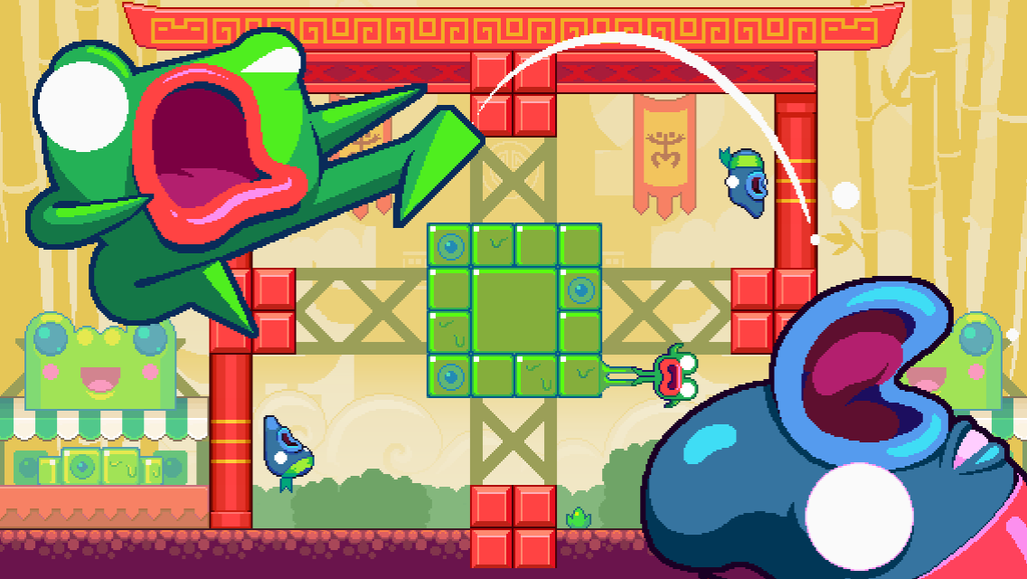 Green Ninja: Year of the Frog Game Screenshot