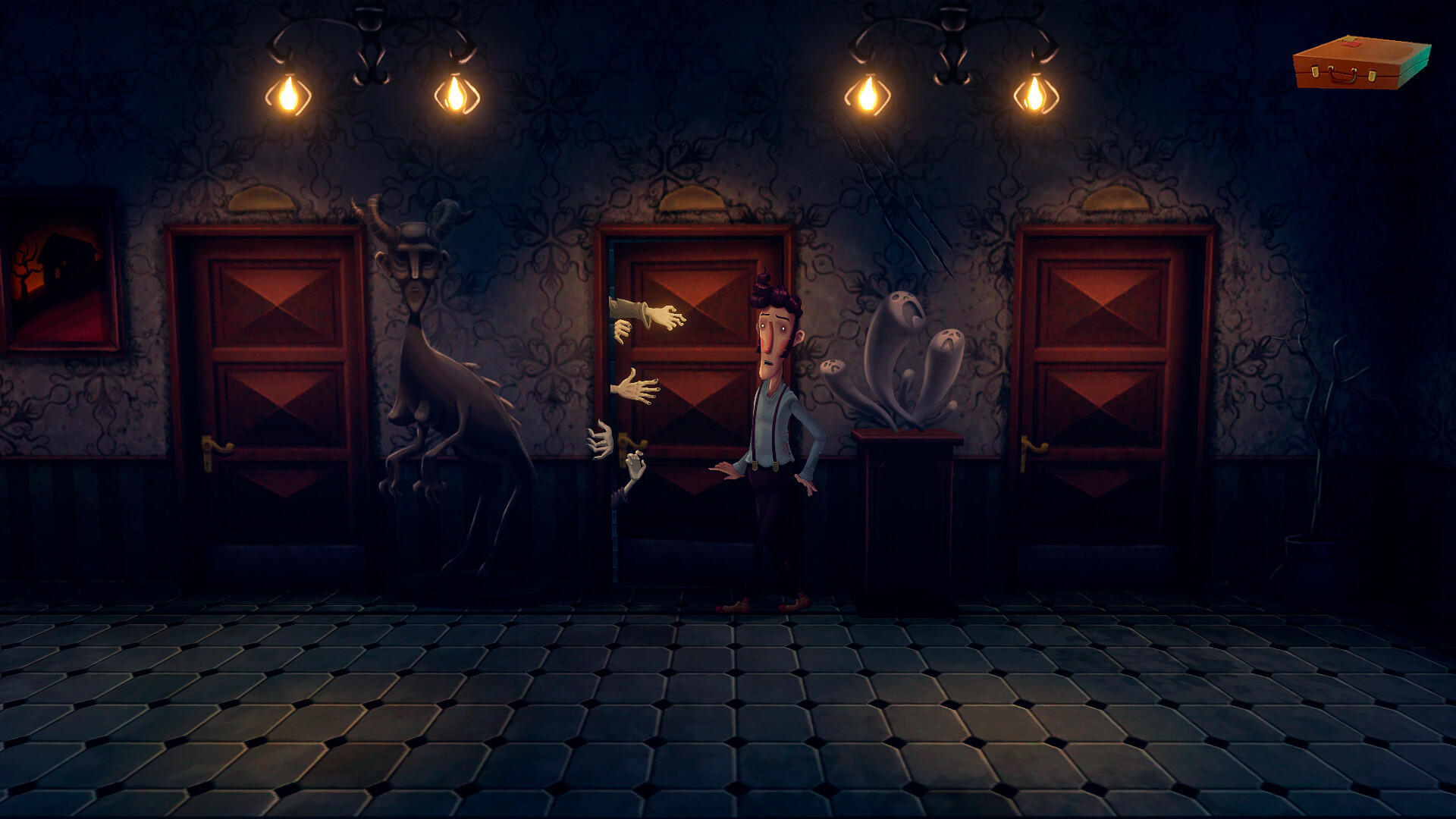 Cuplikan Layar Game Slender Threads