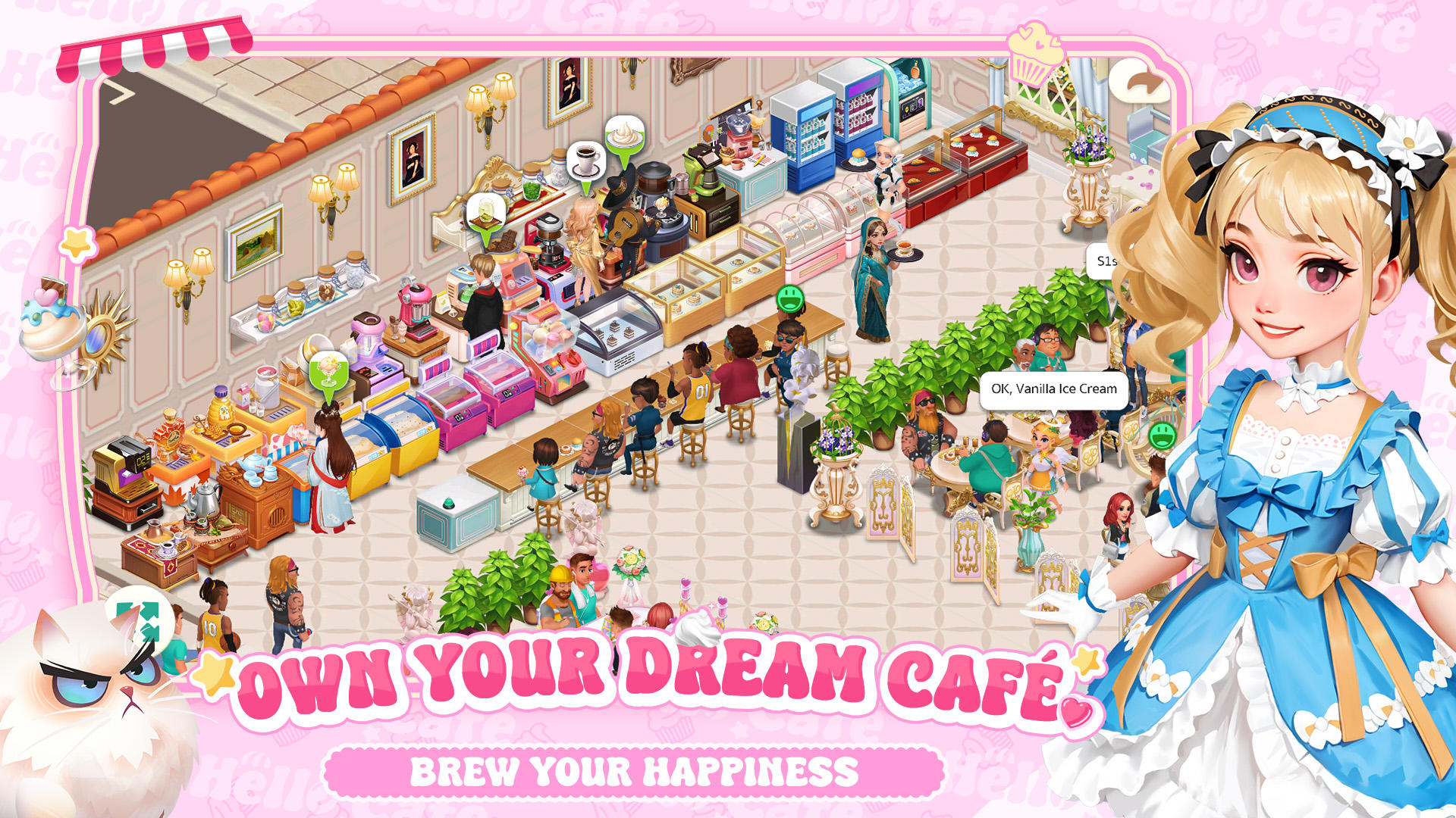 Screenshot of Hello Café