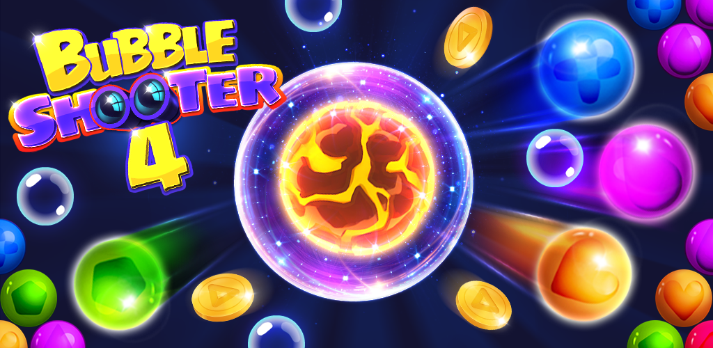 Banner of Bubble Shooter 4 