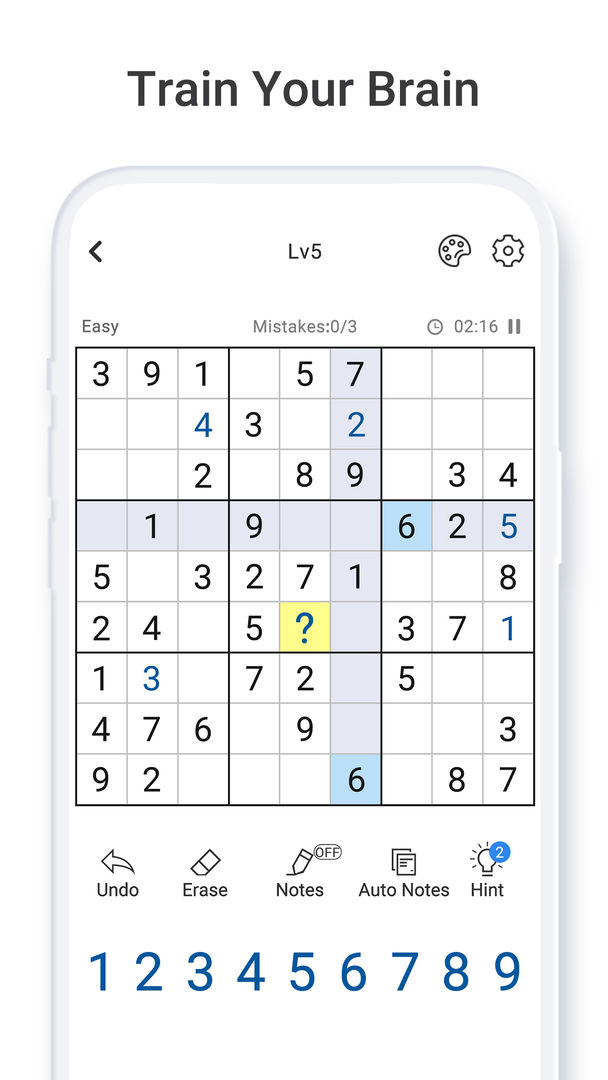 數獨 - 經典數獨遊戲（Sudoku Joy）遊戲截圖