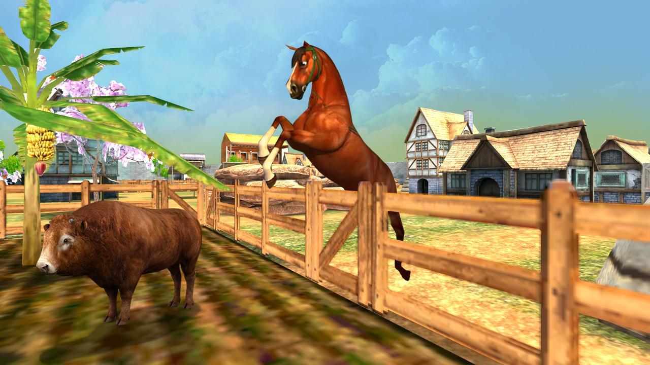 Wild Horse Simulator 3D 遊戲截圖