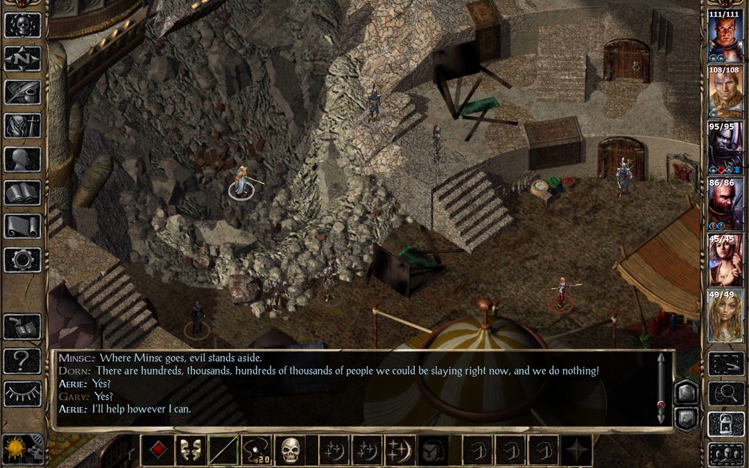 Baldur's Gate II: Enhanced Ed. screenshot game