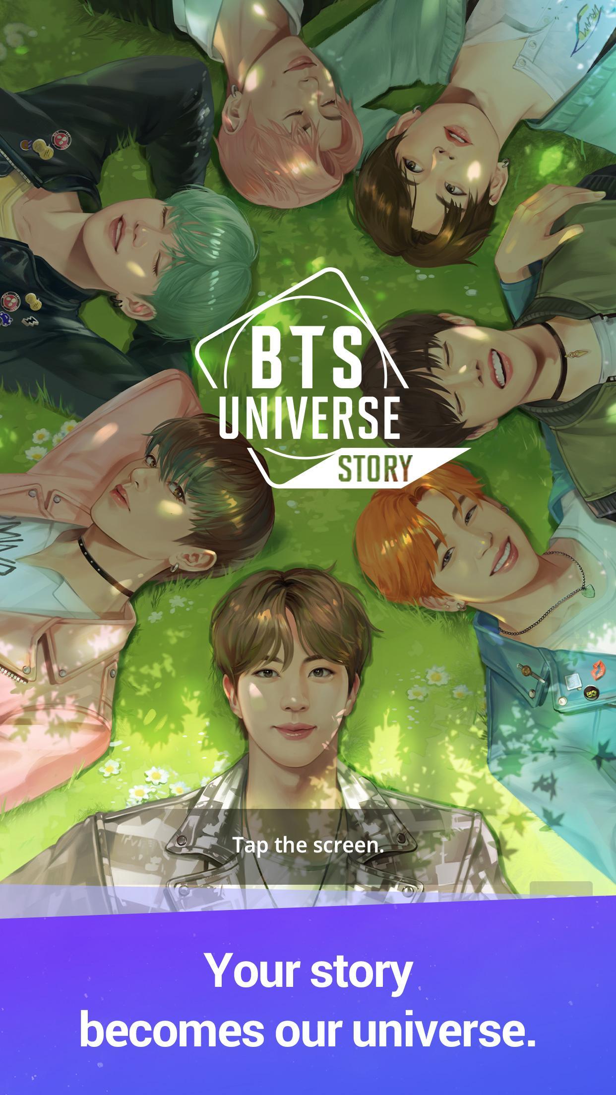 BTS Universe Story Game Screenshot
