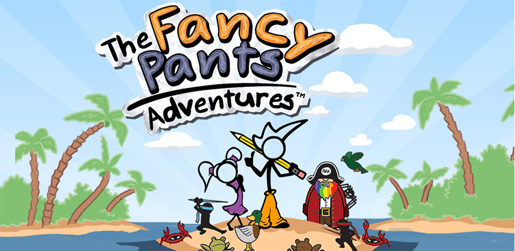 Screenshot of the video of Fancy Pants Adventures