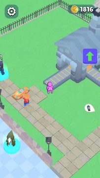 Creepy Idle: Tomb Park Tycoon Game Screenshot