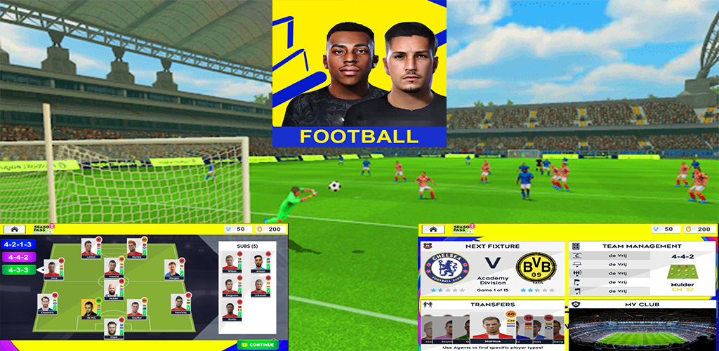 Banner of FOOTBALL e PES Kick off 